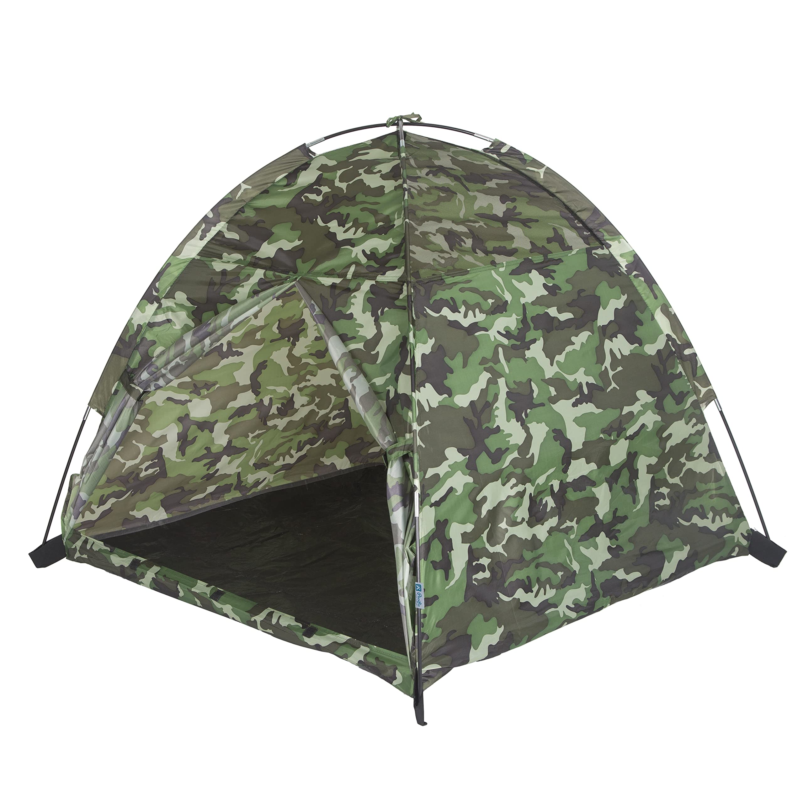Pacific Play Tents 23335 Kids Green Camo Dome Tent Set with Sleeping Bag and Chair - Image 3