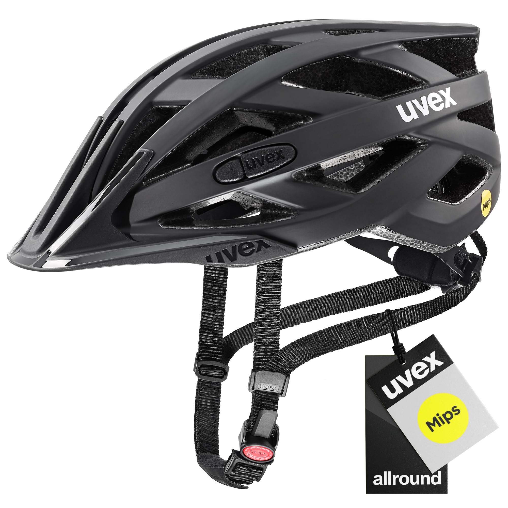 uvex i-vo cc MIPS - Leichter Allround-Helm für Damen und Herren - MIPS-Sysytem - erweiterbar mit LED-Licht