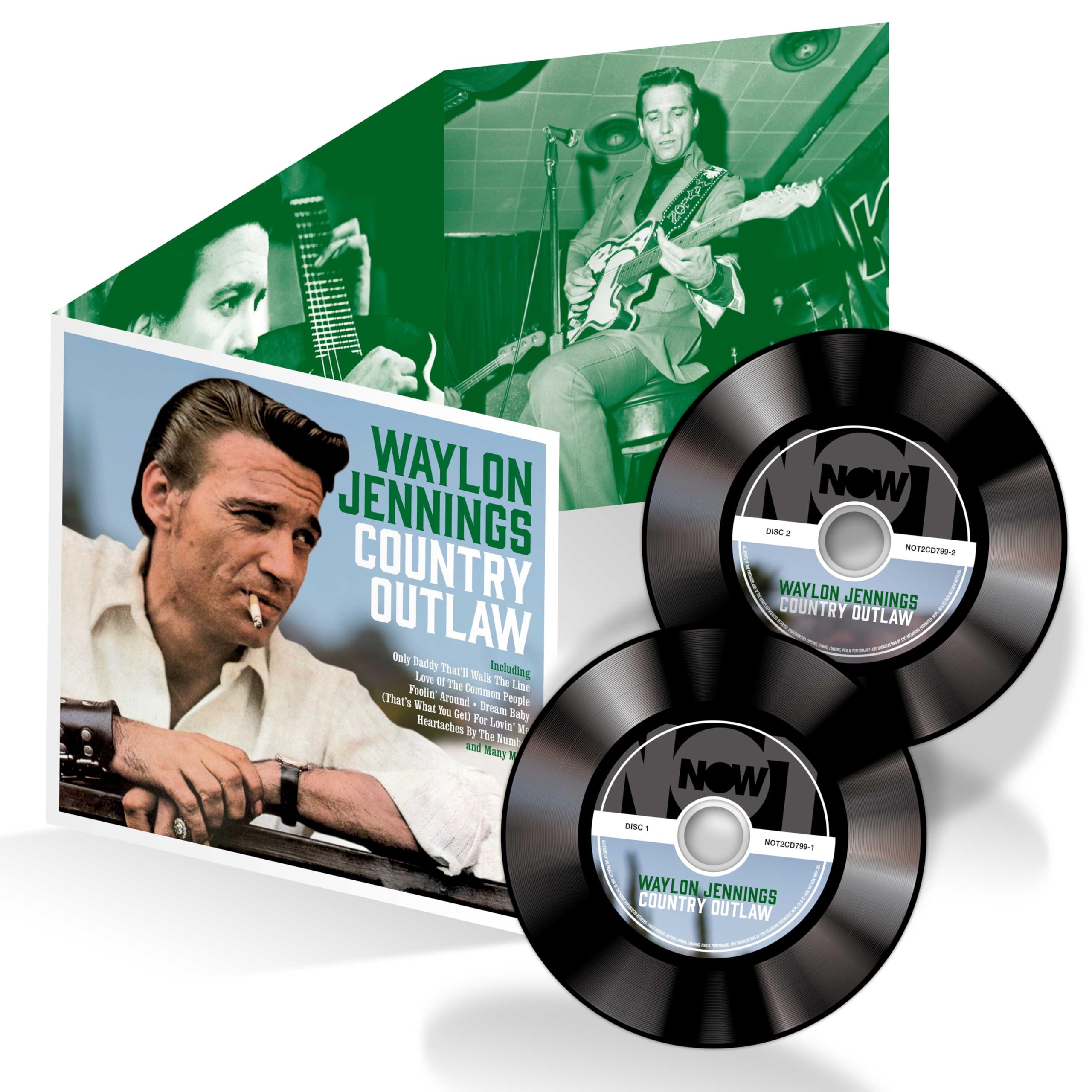 Waylon Jennings Country Outlaw 2CD
