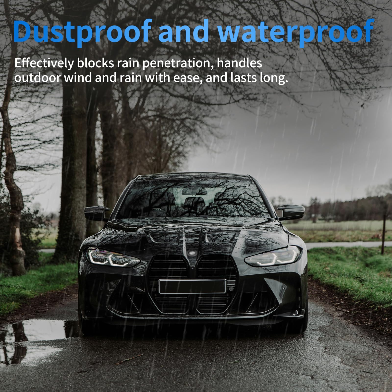 Lot de 60 autocollants avec emblème pour BMW - 8 tailles - Accessoires BMW pour voiture, moto, compatible avec jantes, volant, capot et autres accessoires - Noir - 5