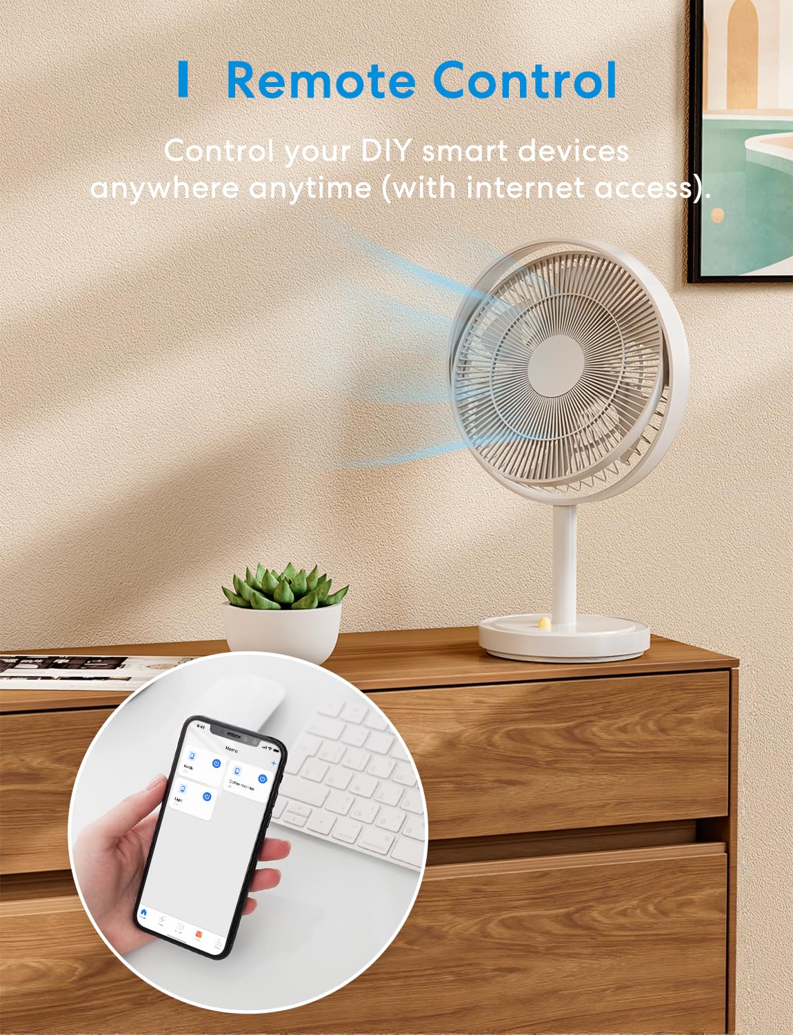 Meross Przełącznik Wi-Fi Matter, inteligentny przełącznik 16 A z pomiarem energii, inteligentny przełącznik modułowy kompatybilny z Apple Home, Alexa i Google Home, sterowanie głosowe