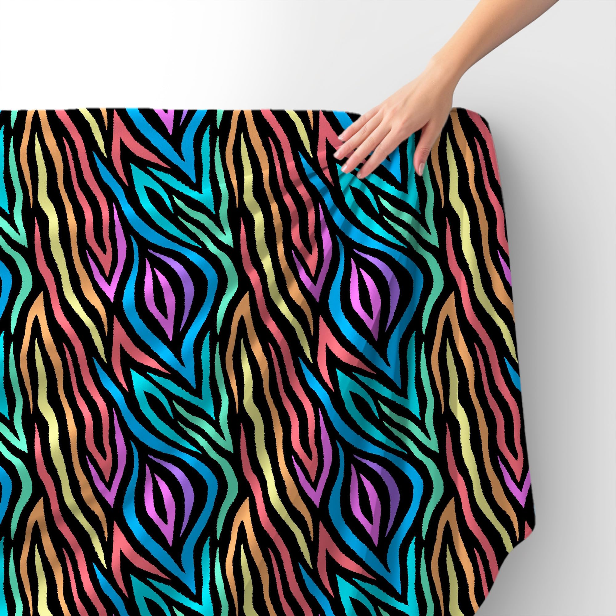 HEKO PANELS Tkanina velvet obiciowa drukowana, Zebry, 5 metrów 140 x 500 cm