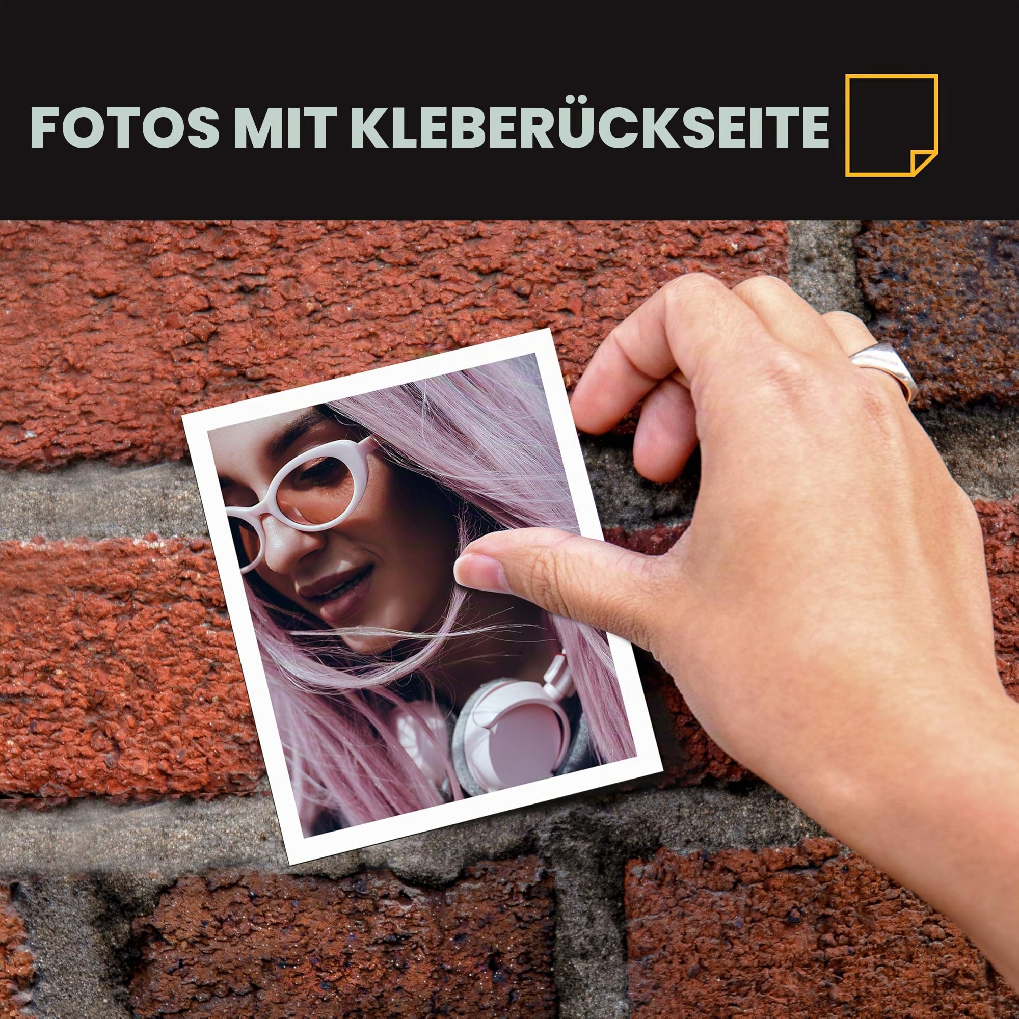 KODAK RODZL3X440 Fotopapier 89 x 108mm 40 St. Reißfest, 40 Pack