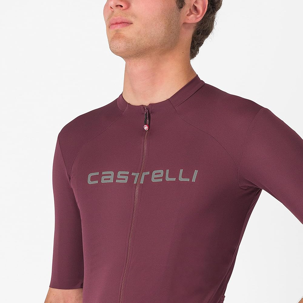 Amazon.com: Castelli Prologo Lite Jersey-deep Bordeaux