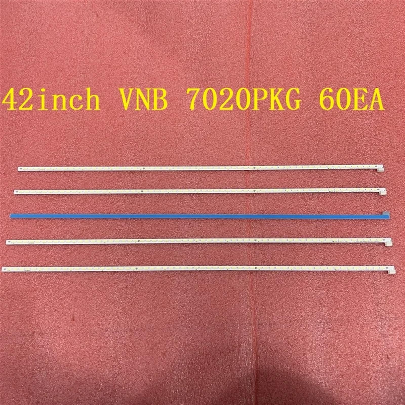 Striscia di retroilluminazione a LED 60LED Compatibile for TV 42 Pollici VNB 7020PKG 60EA 42FLHK240BH(10pcs for 10 TV)