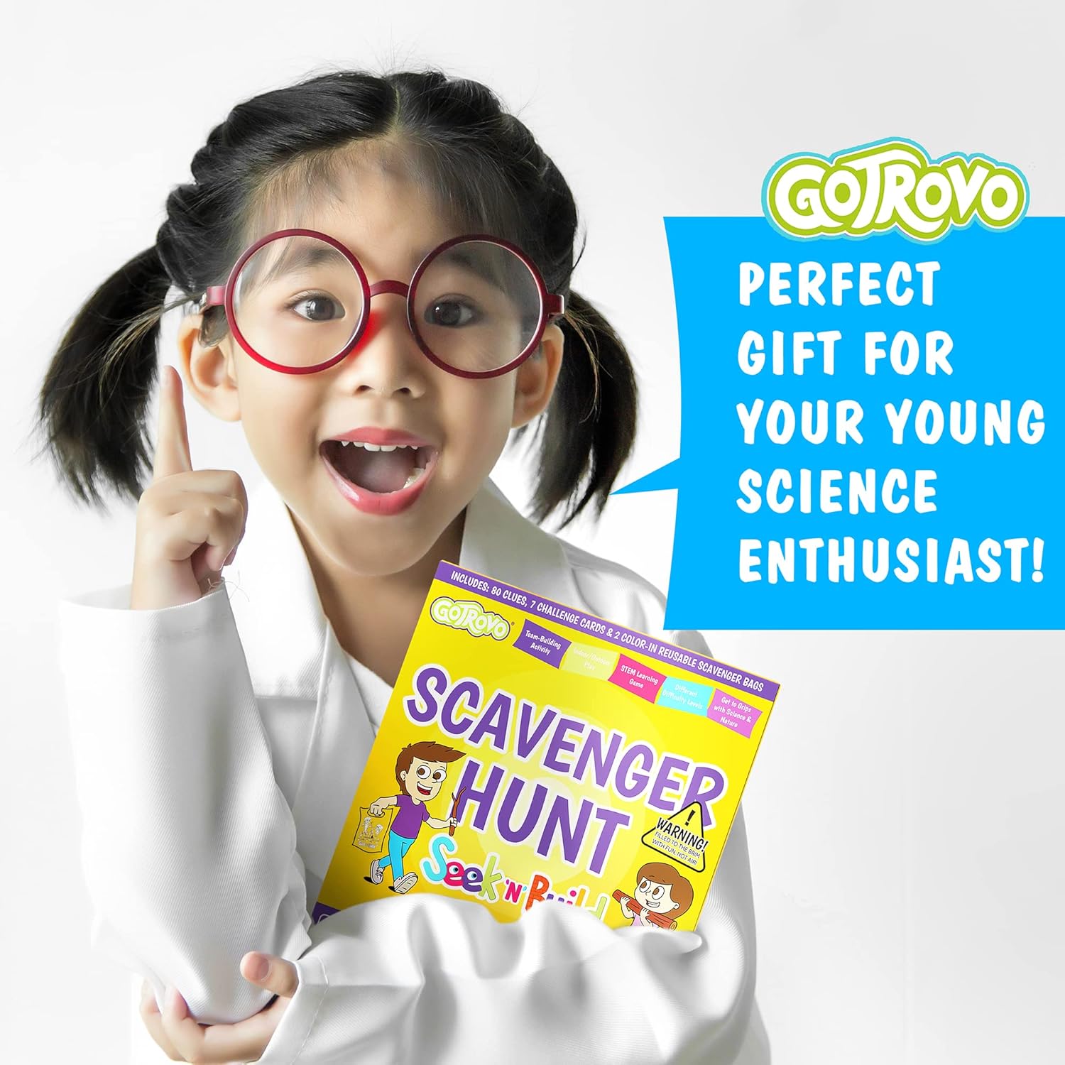Buy GOTROVO Scavenger Hunt Game for Kids Outdoor Activities for Kids