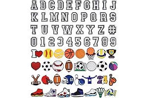 Clog Accessory Letters & Sports Charms for Boys