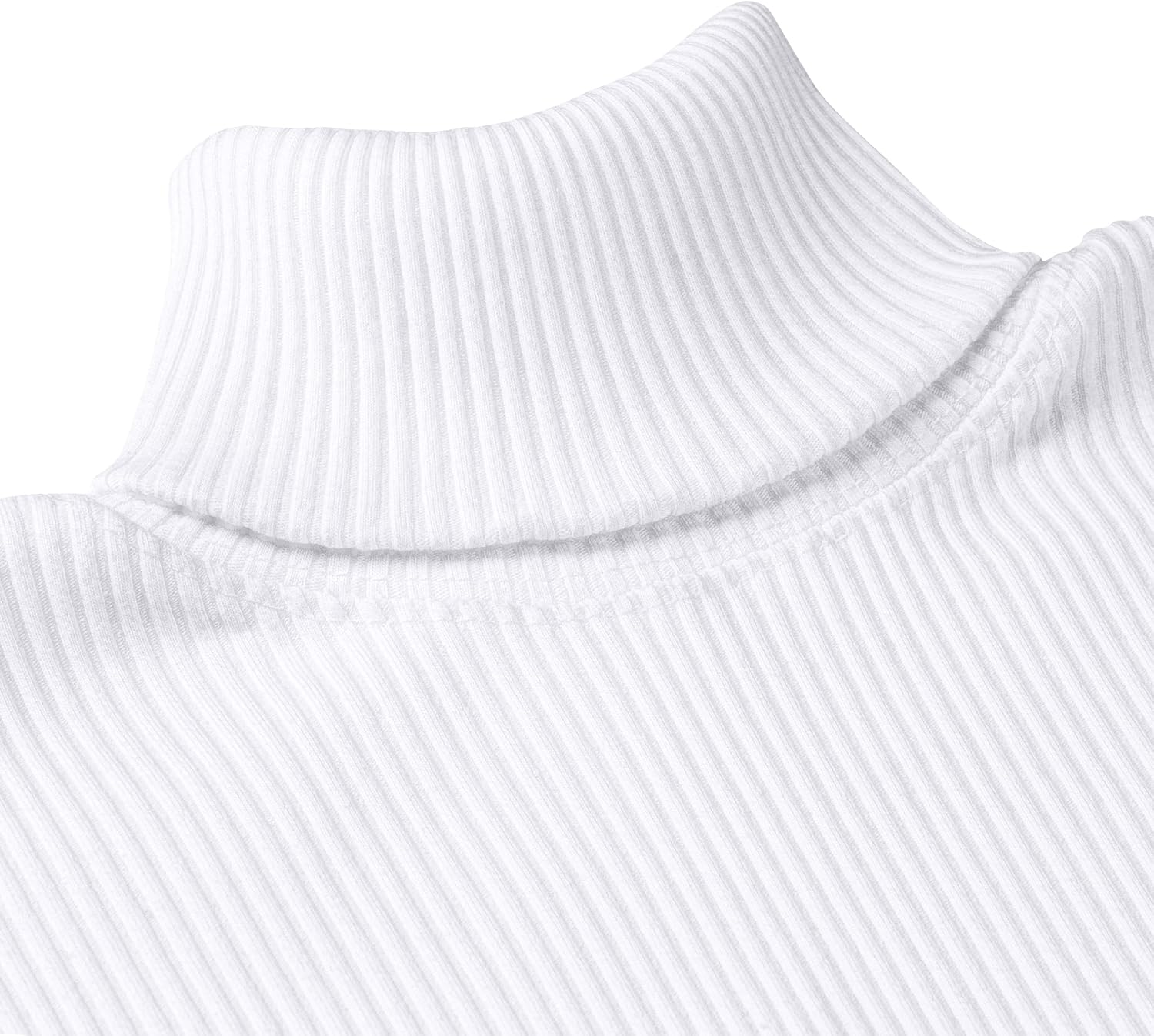 NY Threads Men's Ribbed Turtleneck Slim Fit Pullover Casual Long Sleeves Basic Top - Image 6