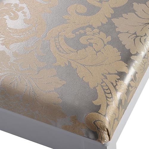 Miniatura 7 de Giantex Juego de mesa de tocador blanca con taburete acolchado para niñas y mujeres, tocadores de madera para regalo, tocadores de habitación con