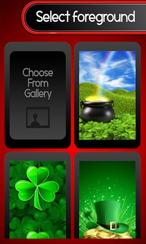 Zipper Bloqueio de ecrã - trevos