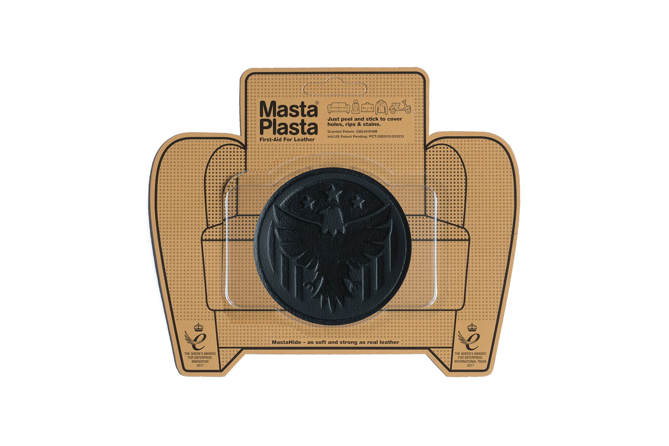 Adesivo in pelle nera - Toppa per riparazione pelle per divani, sedili auto, borse, giacche | Leroy Merlin