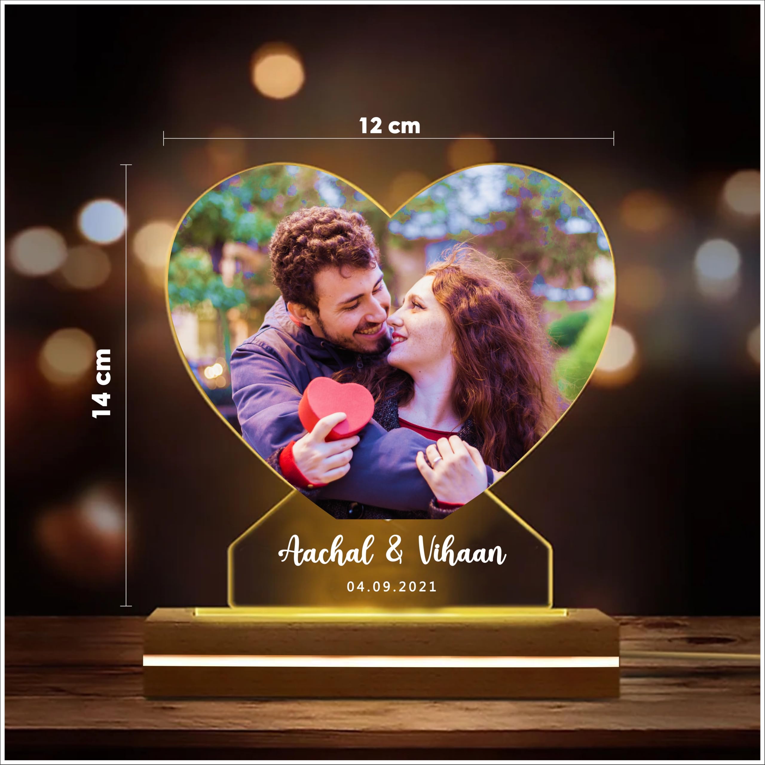 Kiss Couple Personalized Custom Ornament - Christmas Gift For Husband Wife Anniversary P268352