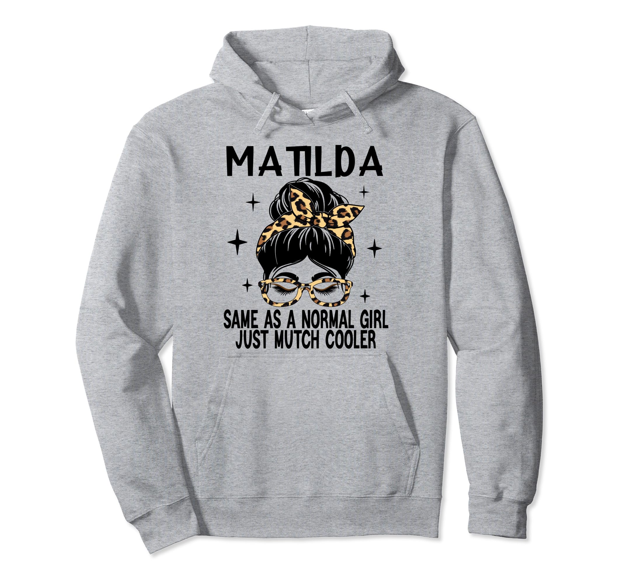 SwiftStyle ApparelMATILDA Costume Cute Definition Personalized Name MATILDA Pullover Hoodie