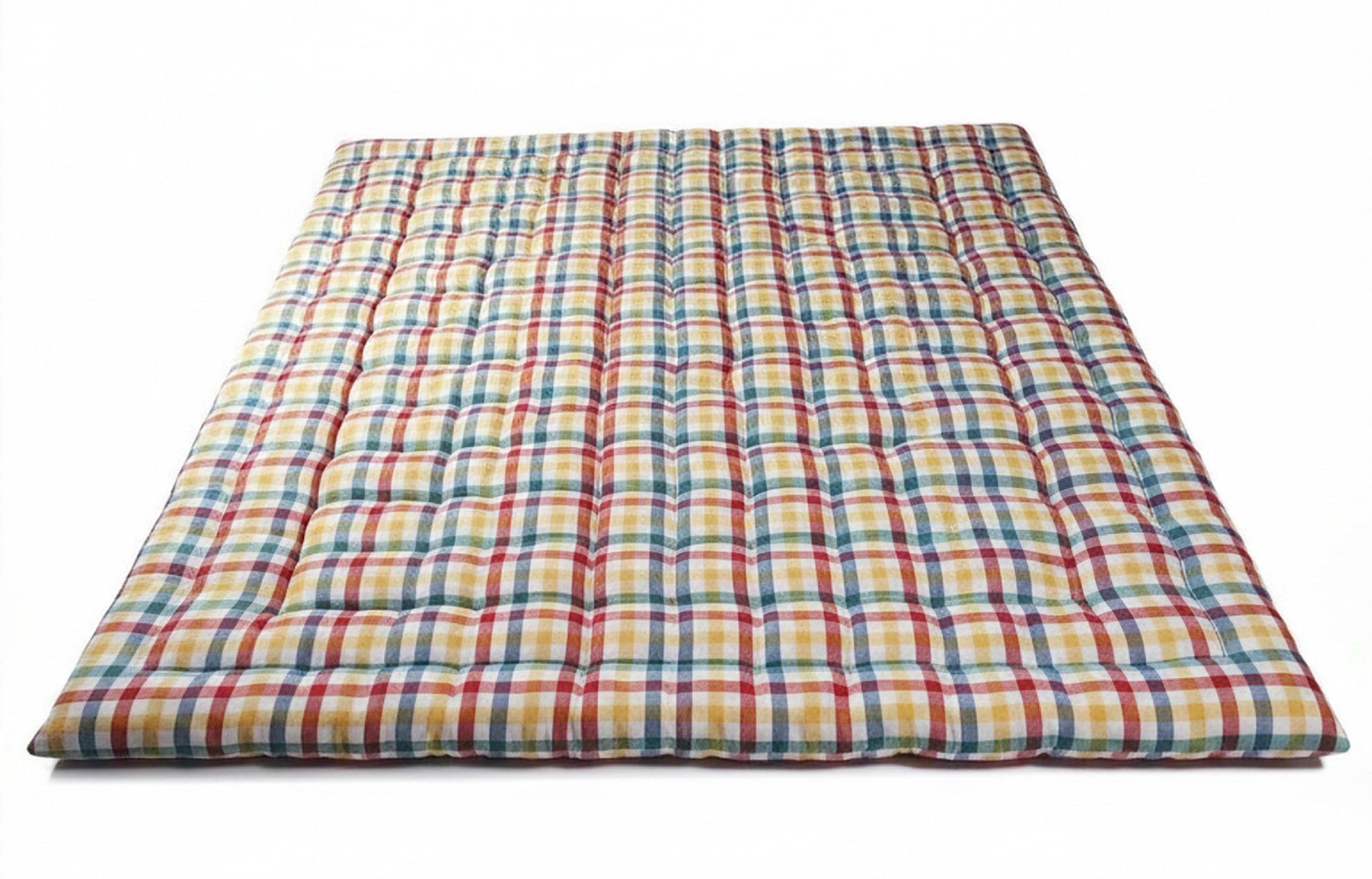 Soft Single Bed Cotton Filled Quilt Mattress Gadda Soft & Reversible (4 x 6 ft or 72 x 48 Inch) Perfect for a restful Night's Sleep | Relaxation |Upgrade Your Sleep|-image-16