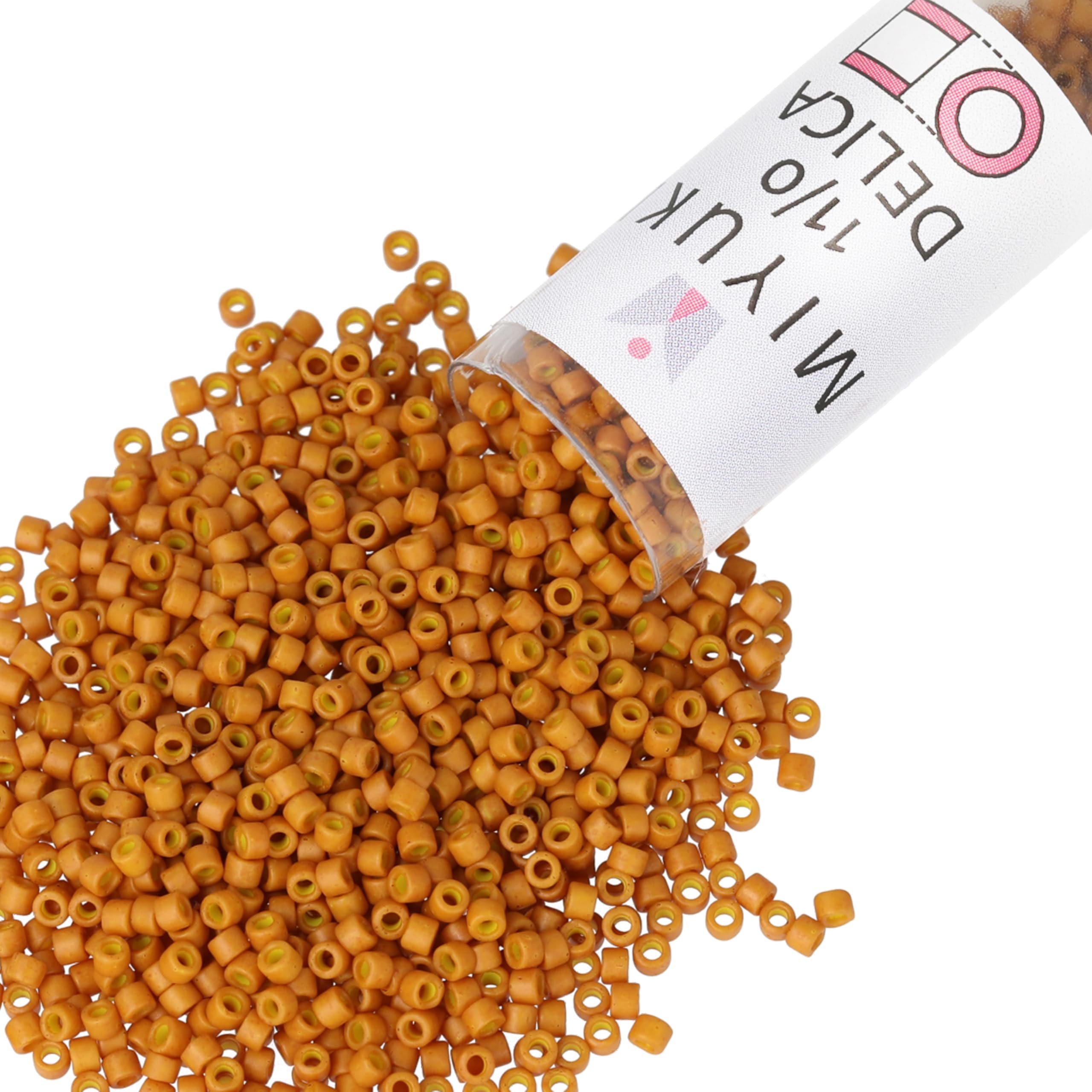 Amazon.com: Miyuki Delica Seed Beads – Size 11/0 (1.6 mm), DB0653