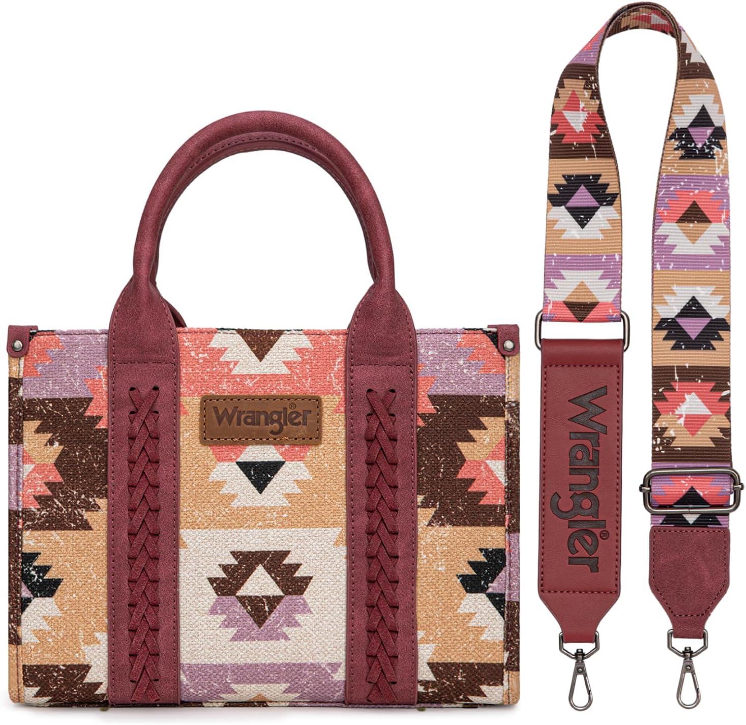 Wrangler Aztec Tote Bag by Montana West