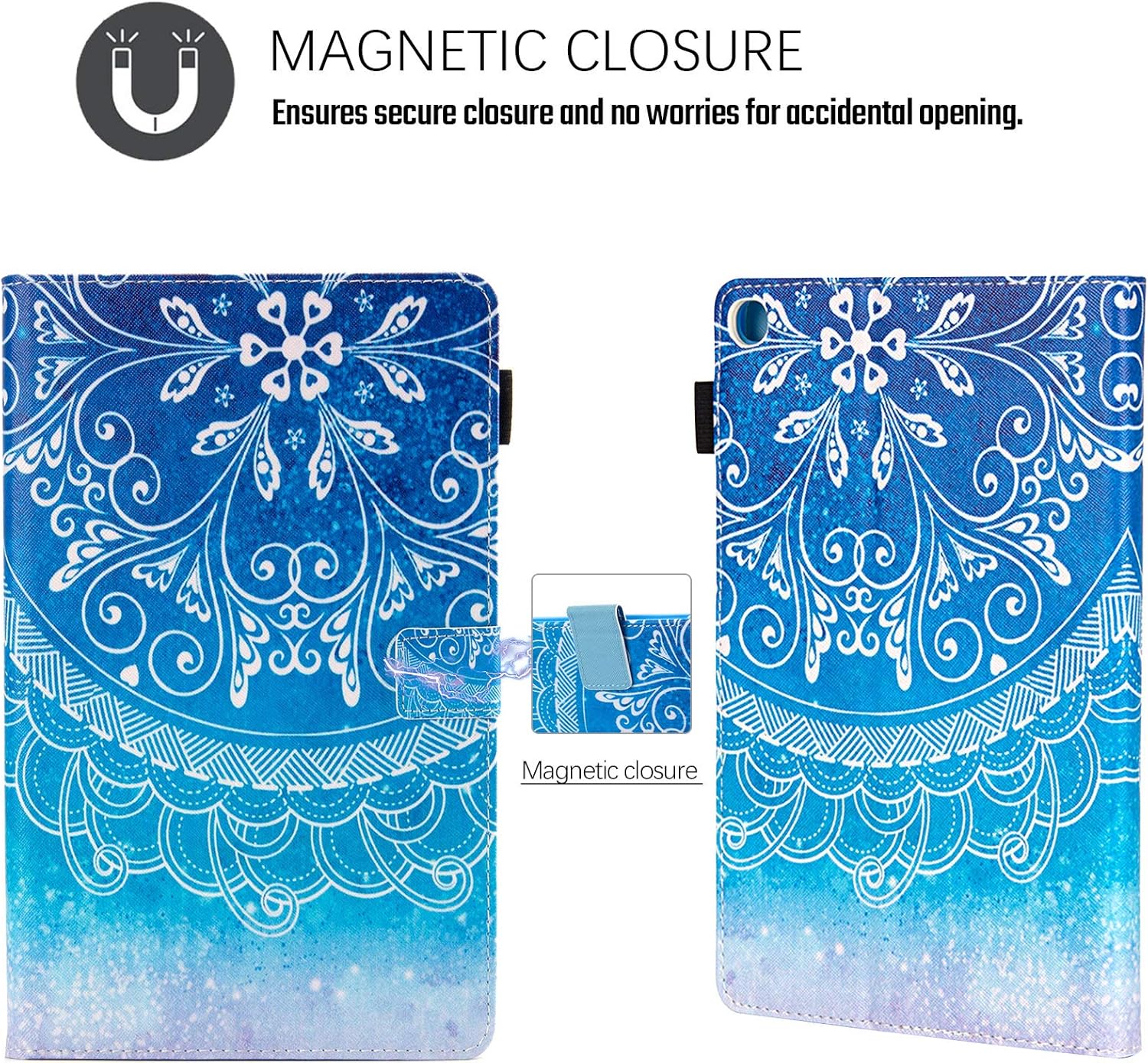 کیف چرمی Dteck برای تبلت سامسونگ مدل Galaxy Tab 10.1 2019 SM-T510