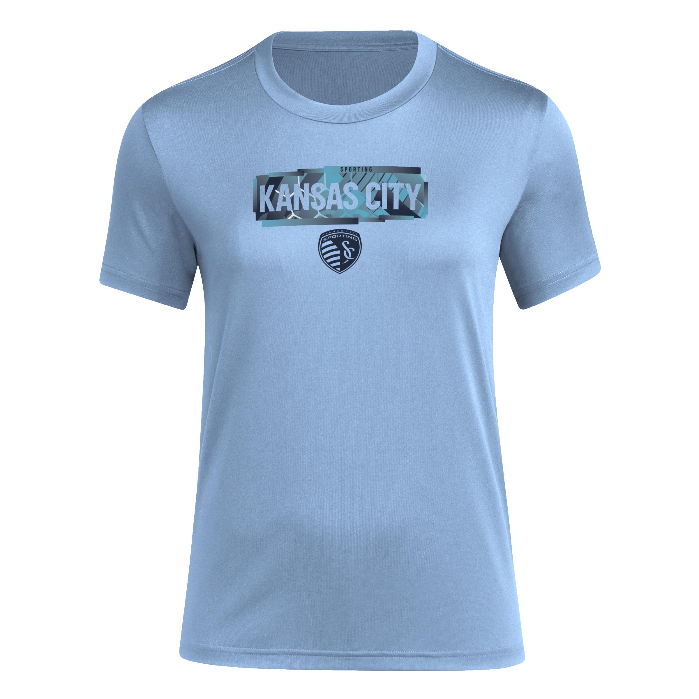 adidas Women's MLS Team Pre-Game Short Sleeve T-Shirt