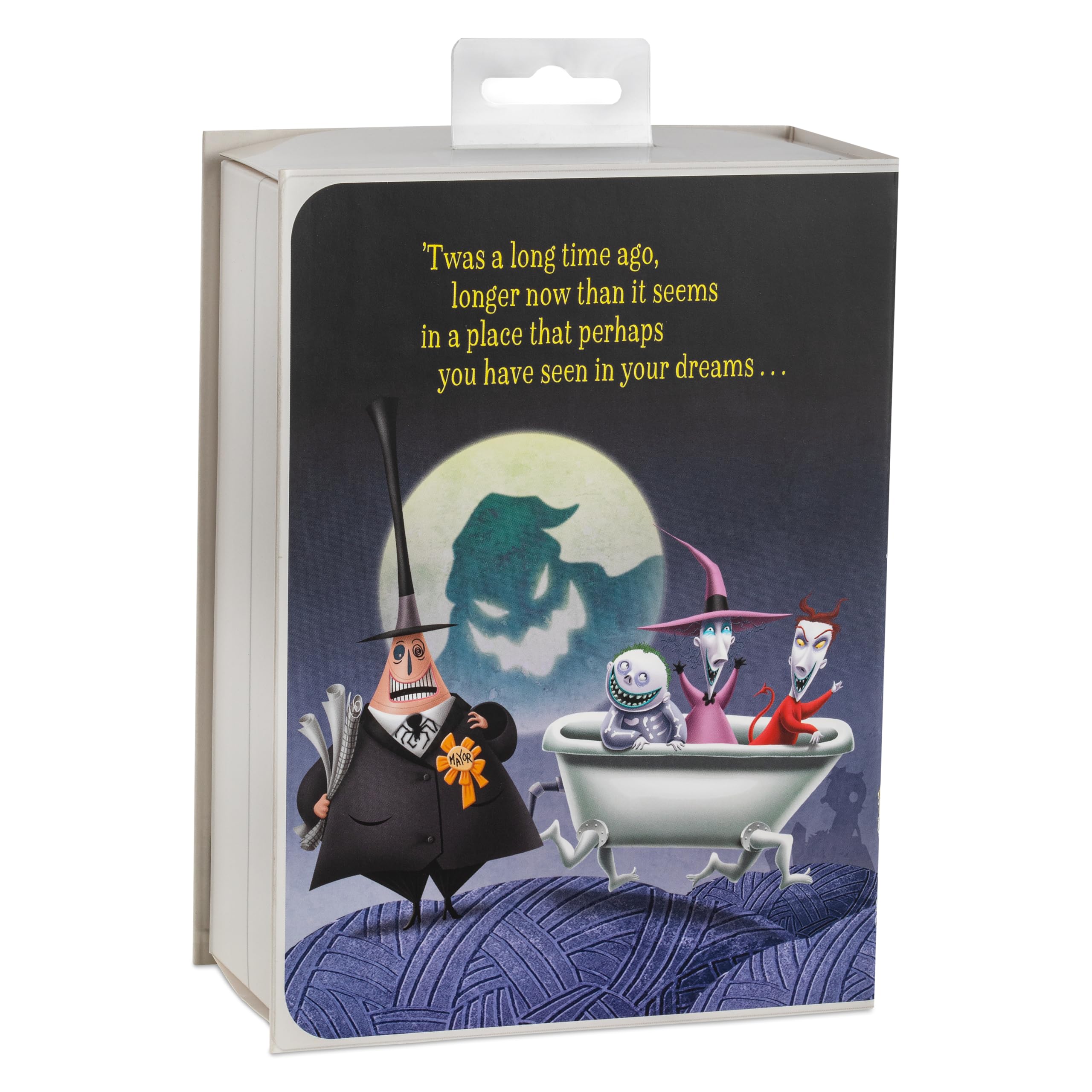Hallmark Storied Moments, ornamento natalizio da appendere con Jack Skellington e Sally, Disney The Nightmare Before Christmas, decorazione per albero di Natale
