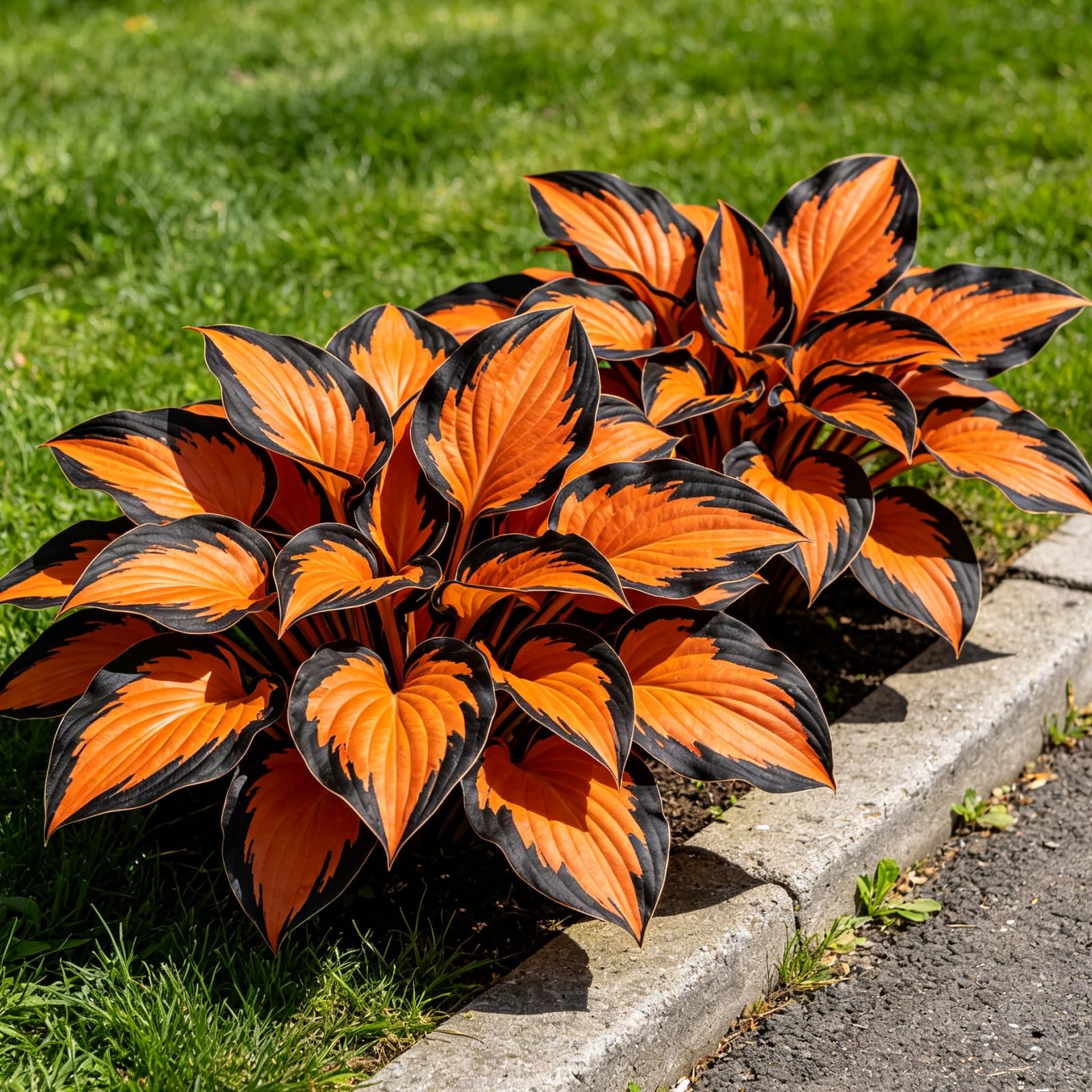 Perennial Hosta Bulbs for Planting-Rare-Color Brilliant-Easy Growing-Excellent Display-Perfect for Shade Garden&Potted-10bulbs-E