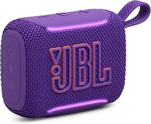 JBL Go 5 Portable Bluetooth Speaker, Waterproof and Dustproof - Purple