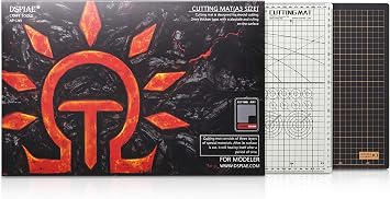 DSPIAE at-CA3 A3 Size Cutting Mat with Scale Plate and Ruling on The Surface