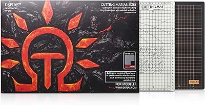 DSPIAE at-CA3 (A3 Size) Cutting Mat with Scale Plate and Ruling on The Surface