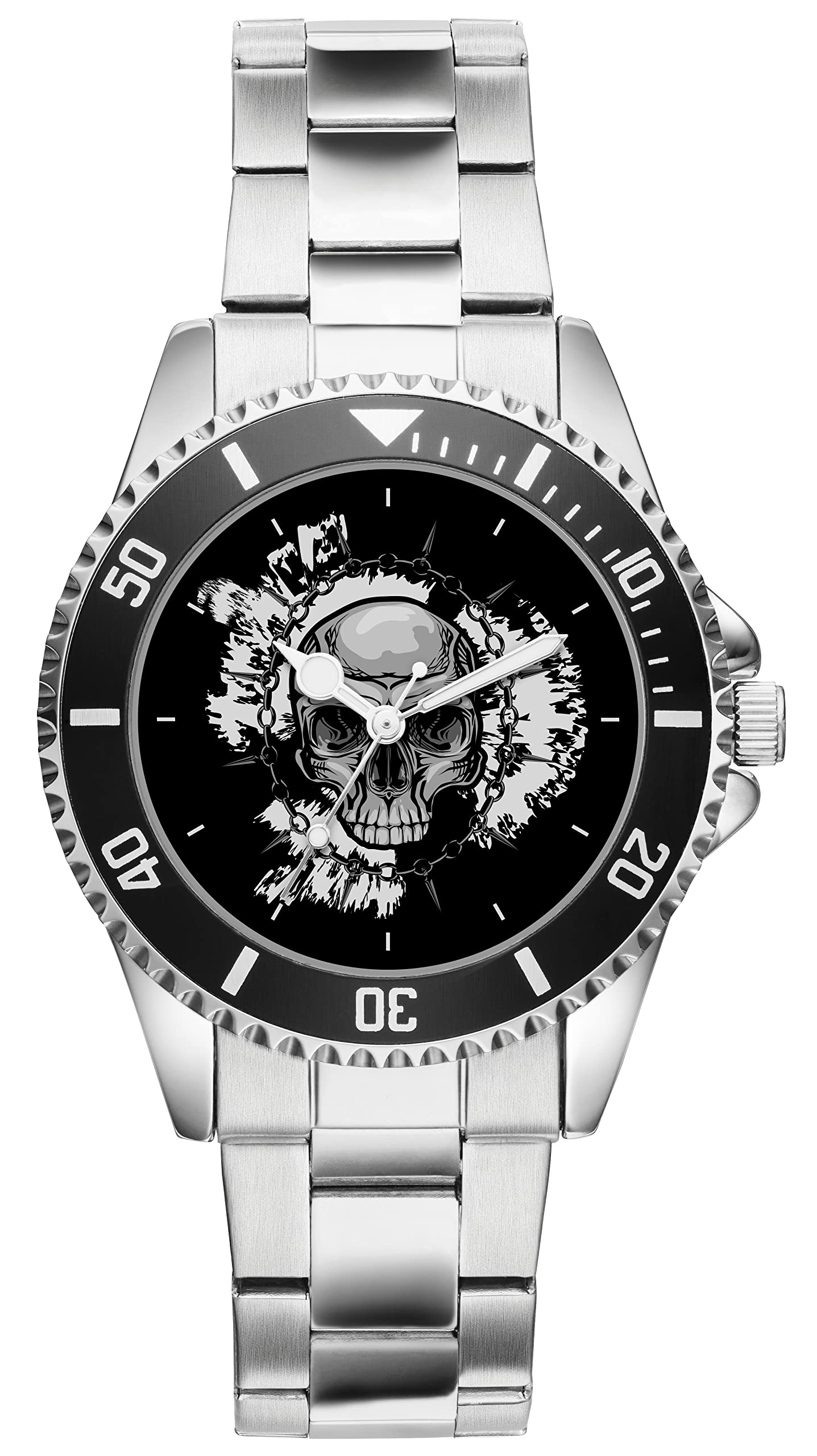 Montre Bracelet À Quartz Pour Homme Avec Bracelet En Cuir Et Motifs De