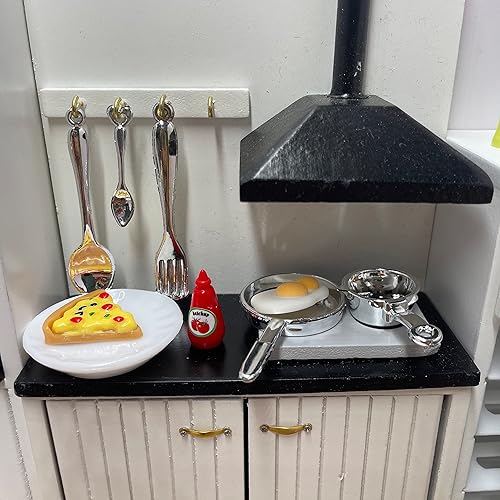 Miniatura 3 de 200 piezas de bebidas de comida en miniatura para casa de muñecas, mini juguetes, casa de muñecas, juego de cocina, resina mixta, accesorios para