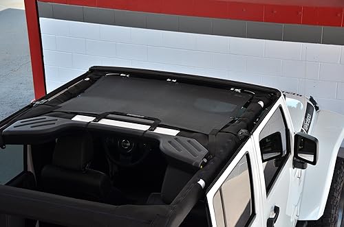 Miniatura 3 de Malla para sombra SPIDERWEBSHADE para Jeep Wrangler JKini con protección UV, accesorio hecho en EE.UU., para tu JK de 2 puertas y JKU de 4 puertas