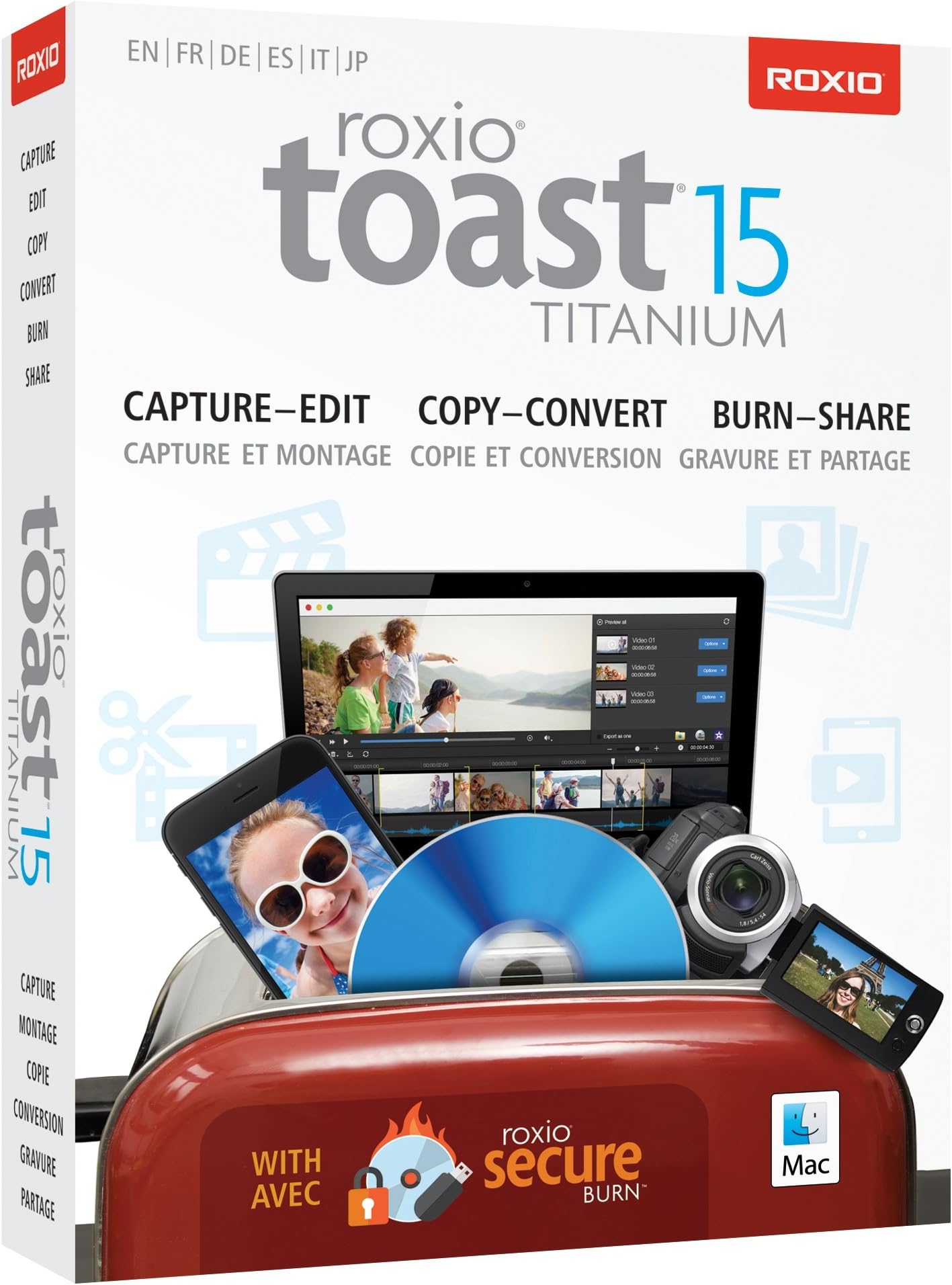 Roxio Toast 15 Titanium Mac (Old Version)