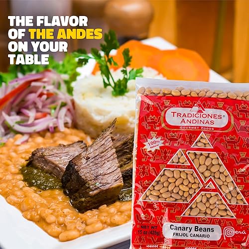 Miniatura 4 de Tradiciones Andinas Frijol Canario 15 oz - Frijol Canario, Producto Peruano, Productos de Perú, Secos
