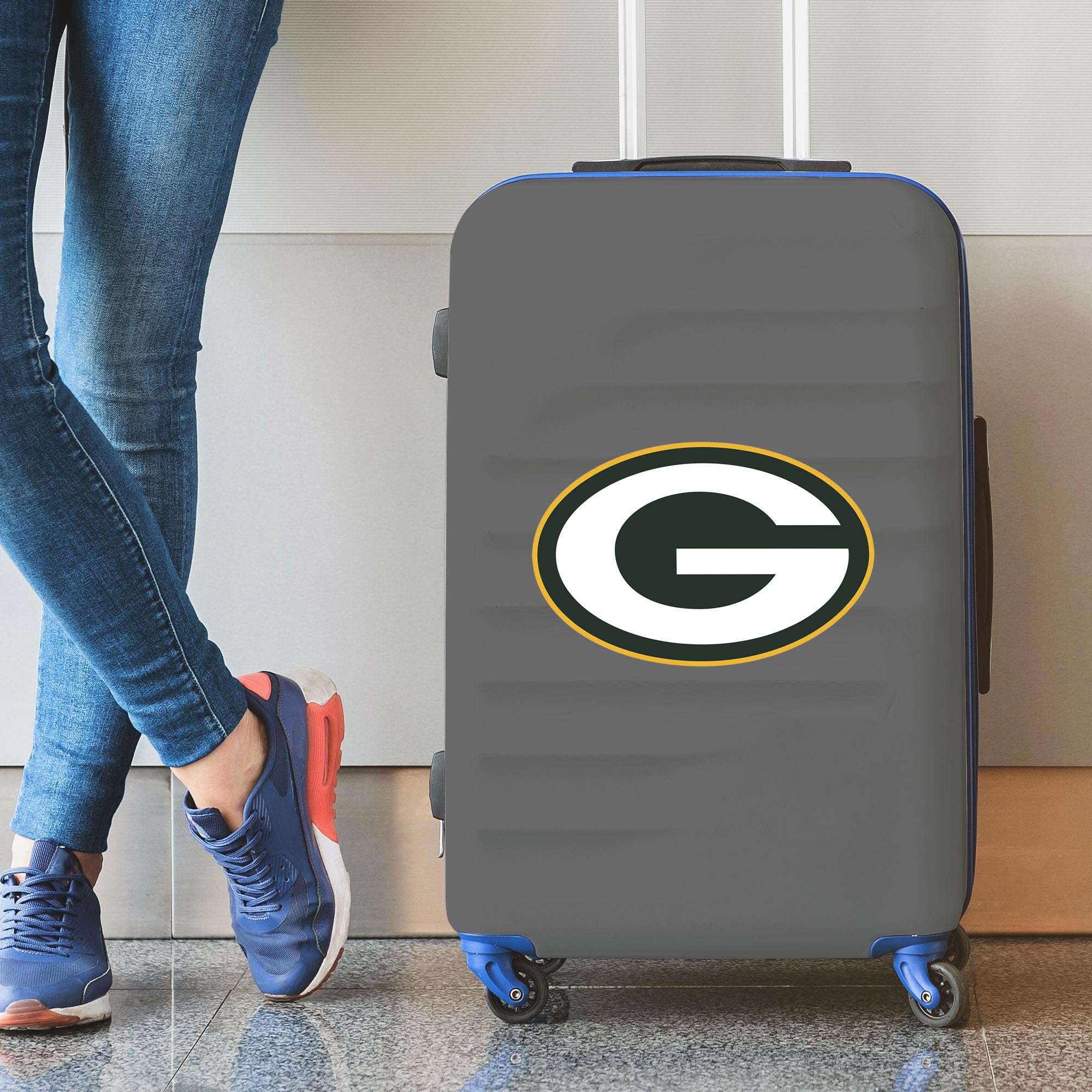 ProMark Green Bay Packers Aufkleber, 20,3 x 20,3 cm, Team-Farbe