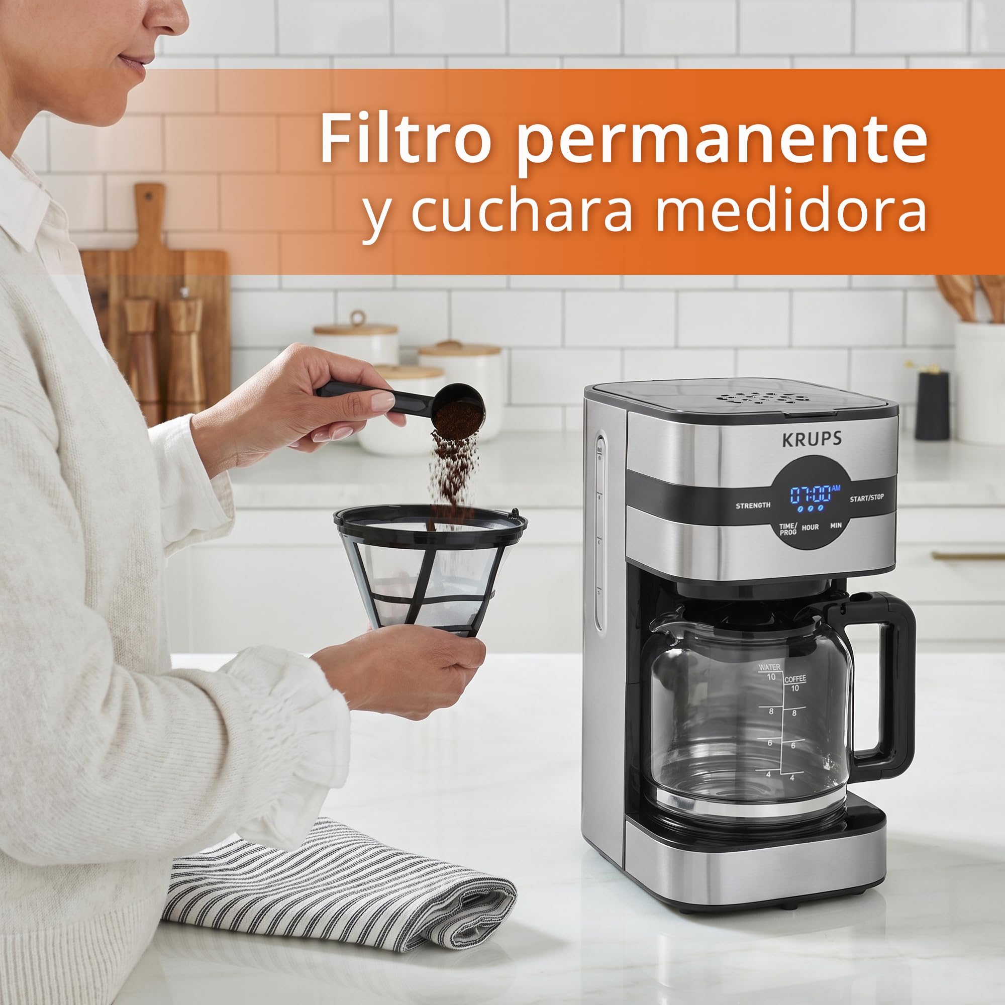 Amazon | Krups Simply Brew ステンレススチール ドリップコーヒー