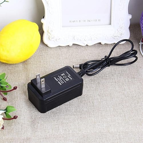 Miniatura 8 de SUPERNIGHT Fuente de adaptador de corriente de 12V 2A CA 100-240V a DC Fuente de alimentación DC Jack 0.217x0.083 in para tiras de luz LED, luces de