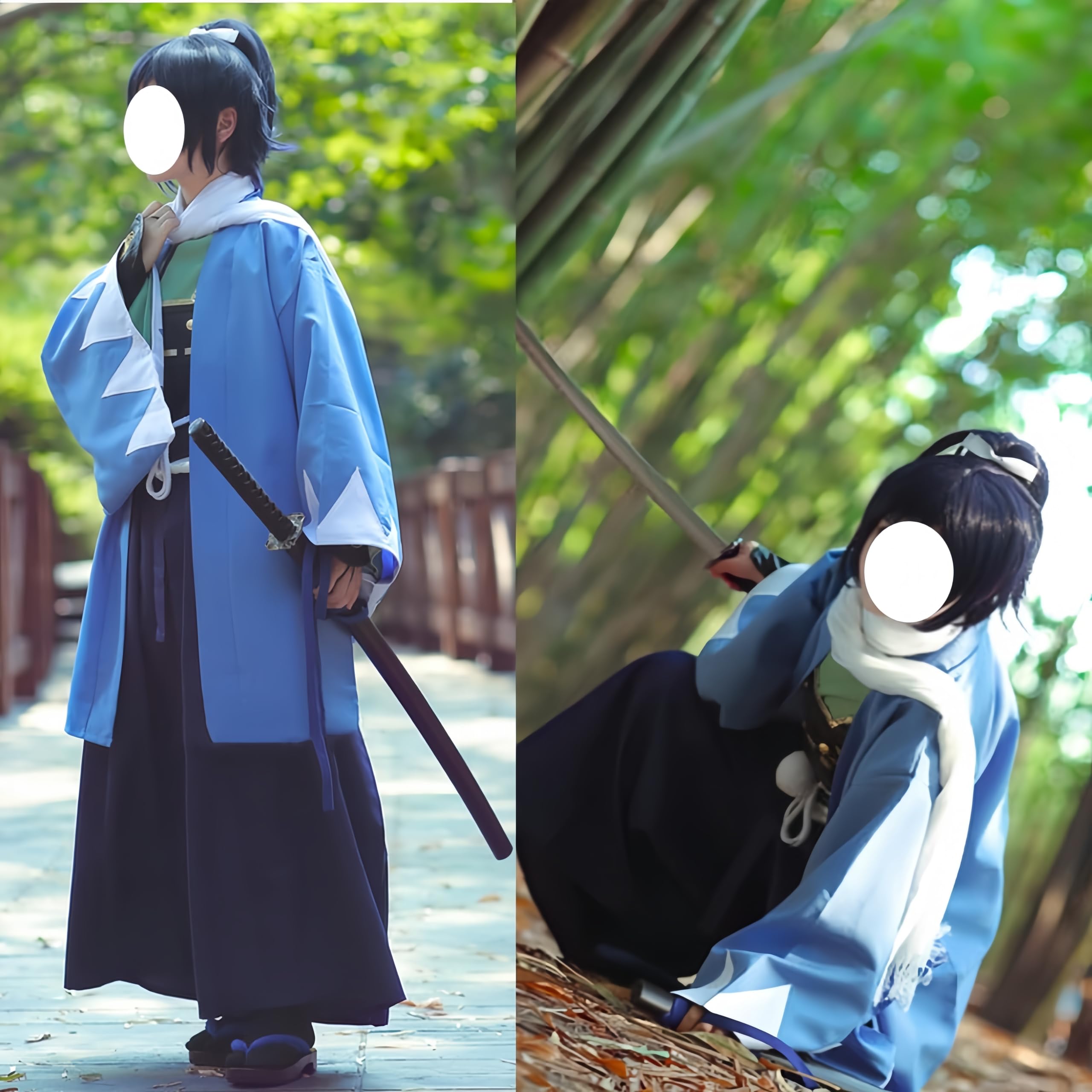 加州清光 内番衣装 ウィッグ付き コスプレ 刀剣乱舞 加州清光 内番 コスプレ衣装