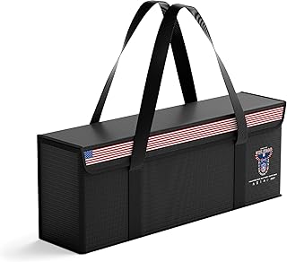 HulkGoo Ebike Battery Bag Fireproof Battery Safe Bag Explosion-Proof Waterproof Lipo Battery Storage Box Lithium Battery Guard Safe Case(19.3 * 4.3 * 7inch)