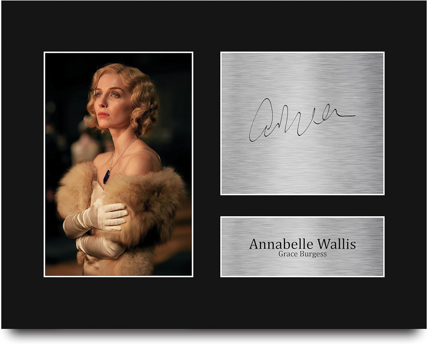 HWC Trading Annabelle Wallis Peaky Blinders Gifts Printed Signed Autograph Picture for TV Show Fans - US Letter (ID-007440)