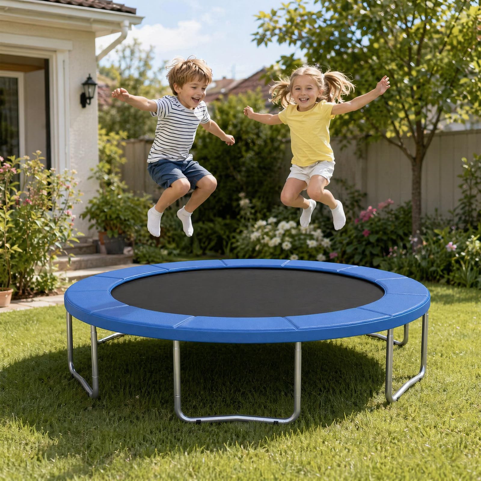 Osłona krawędzi trampoliny, bardzo gruba osłona trampoliny, odporna na promieniowanie UV, odporna na rozerwanie, do trampoliny fitness
