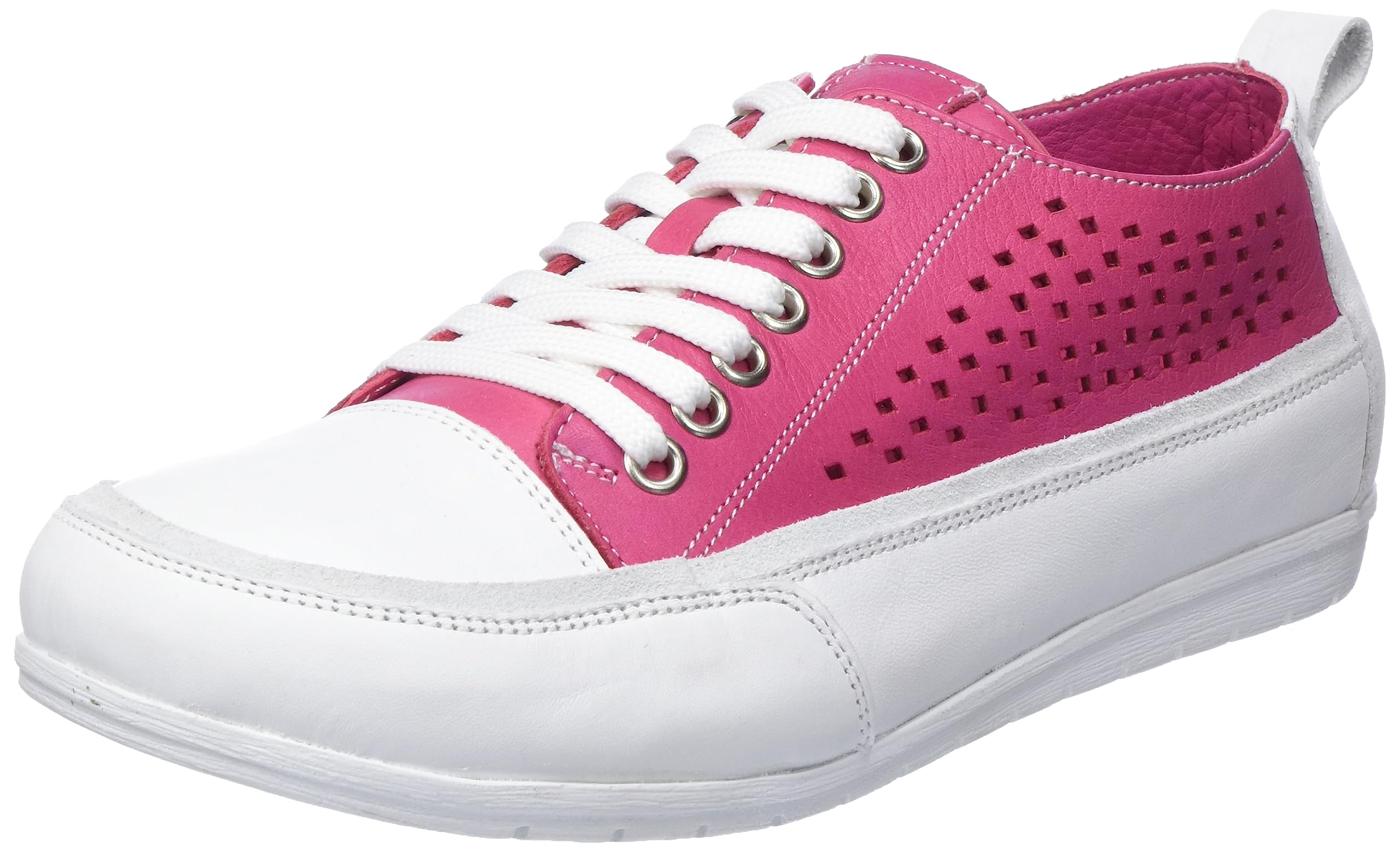 Andrea Conti Women's Trainers, Magenta/White, 41 EU, Magenta White, 8.5 UK