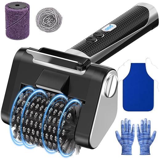 Electric Grill Brush, 4000mAh Rechargeable (2 colors) - $49.99