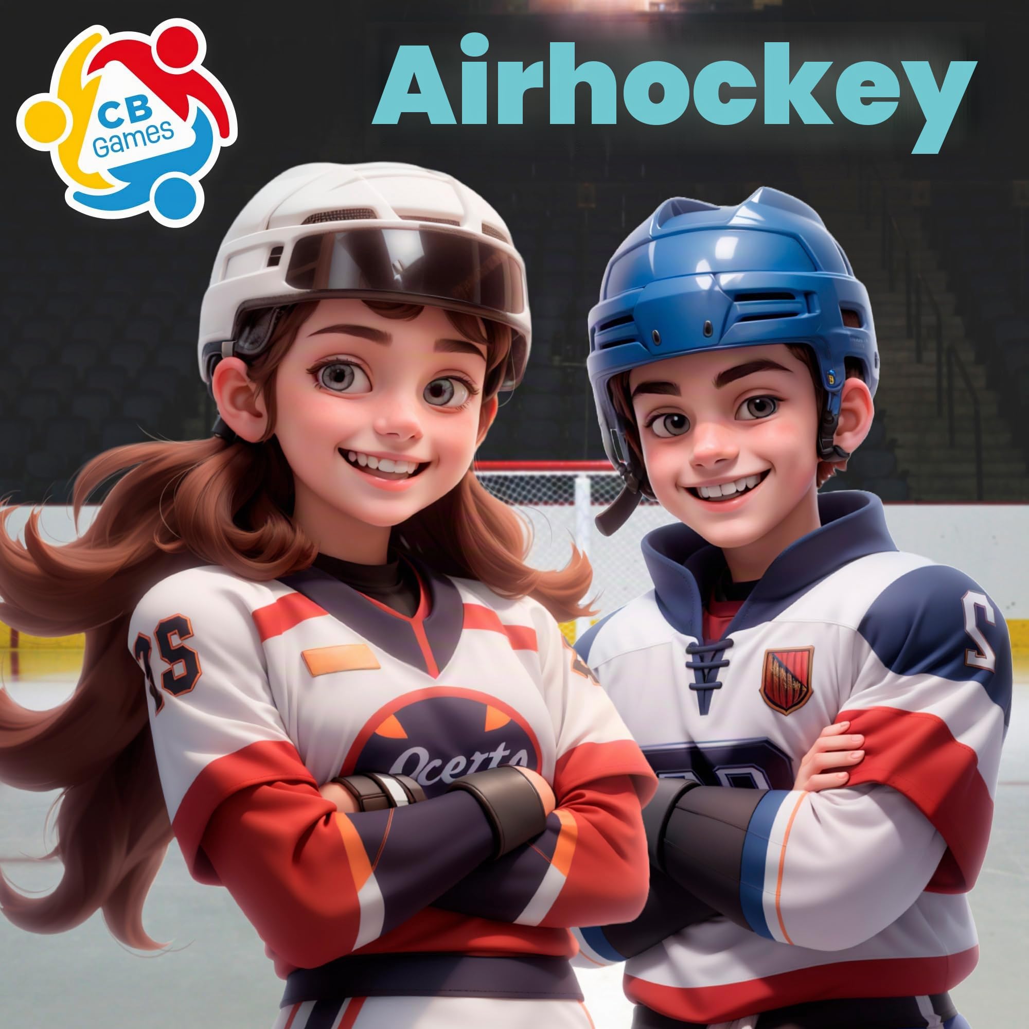 ColorBaby 85330 Air Hockey Tisch, 122 x 61 x 75 cm
