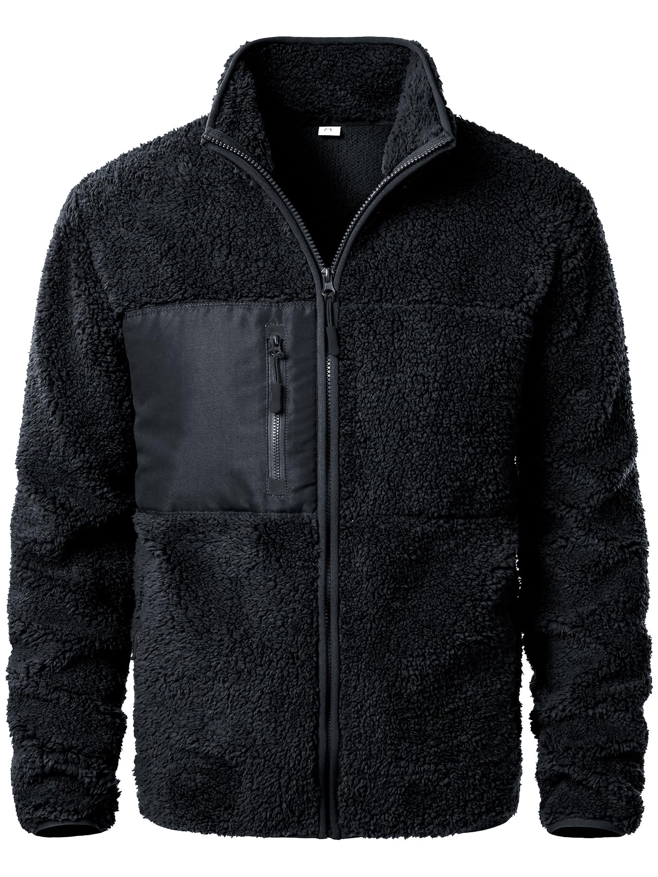 Men's Sherpa Fleece Full Zip Jacket