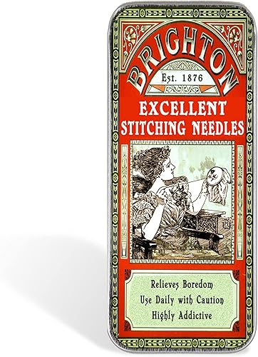 Estuche magnético para agujas de coser excelentes agujas de costura Faux Vintage