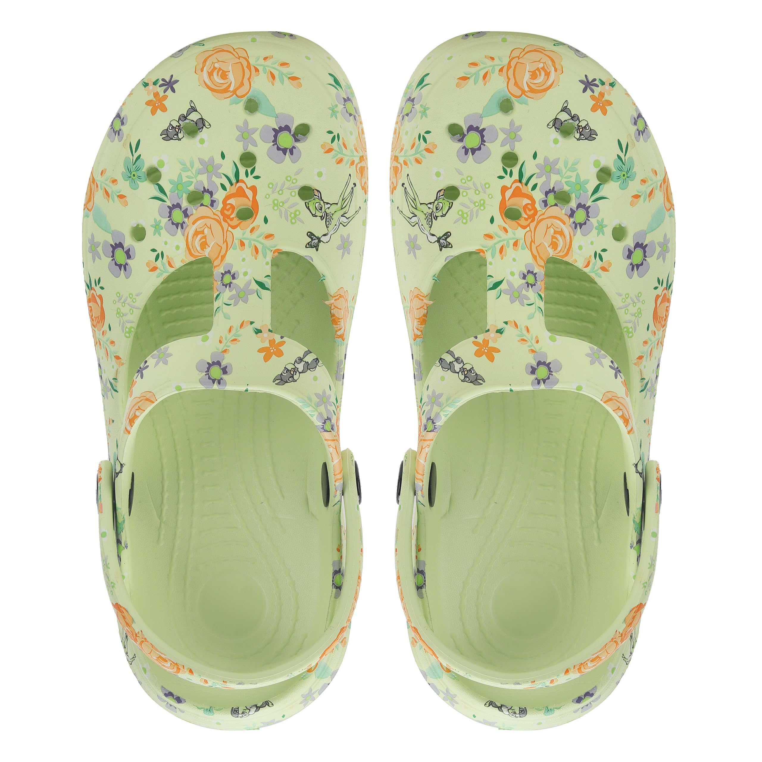 CASSIEY Fashionable Comfortable Lightweight Printed Clogs Shoes For Womens And Girls- Green,3 (B0CPCV6GH4) Amazon Price History, Amazon Price Tracker
