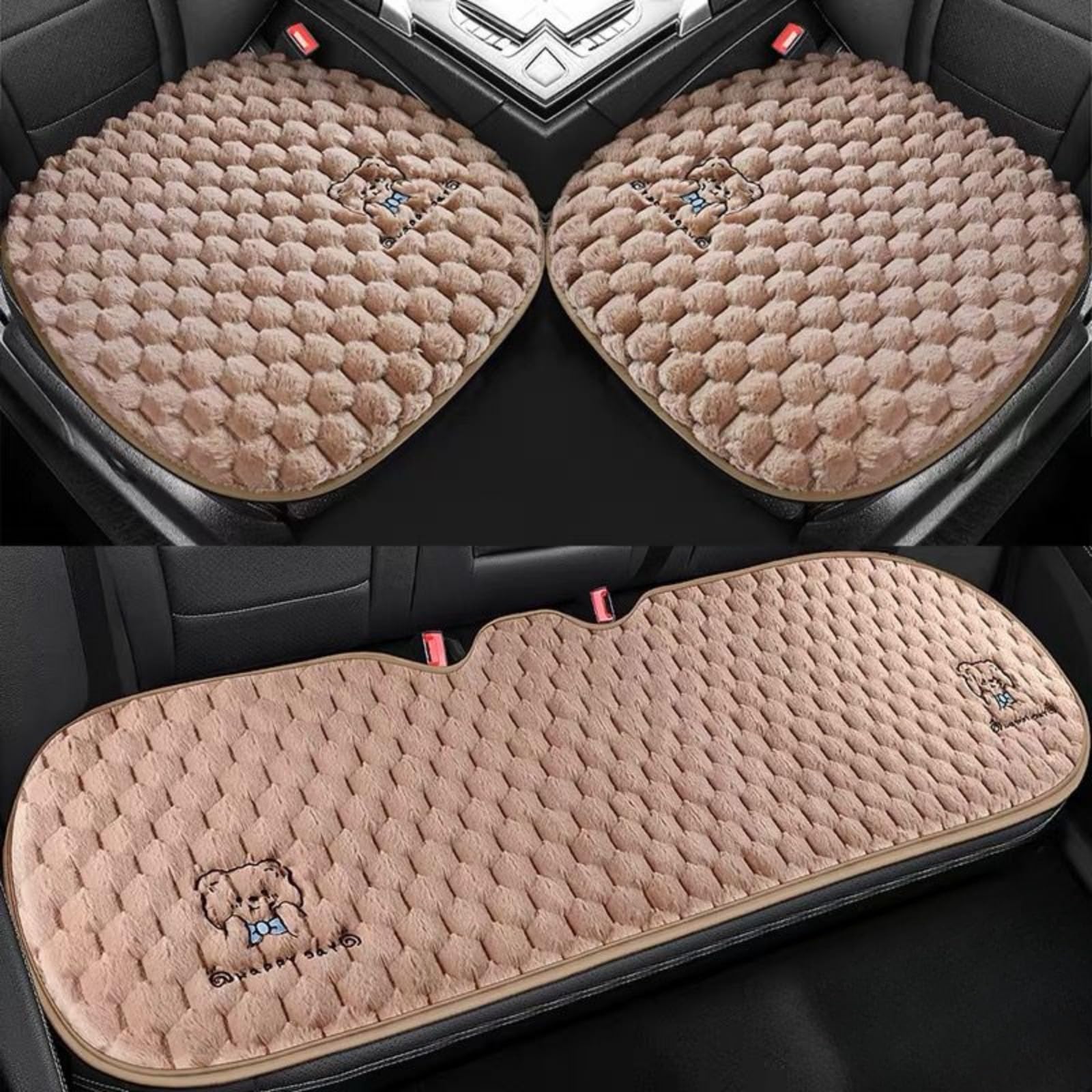 Amazon | 車用シートクッション3点セットシートクッション前列後列四季 