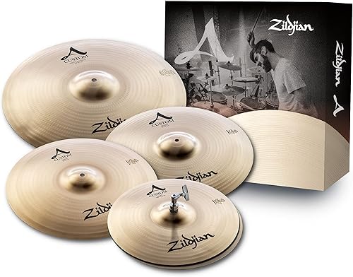 Miniatura 44 de Zildjian LV38 - Paquete de platillos de bajo volumen con bolsa de platillo, baquetas y paño de pulido de Austin Bazaar Paquete con baquetas
