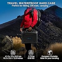 Vista 4 de Lekufee Waterproof Hard Carrying Case for DJI Air 3S / 3, Fly More Combo, Battery(7pcs), DJI RC Pro 2/ RC 2/RC N3/N2 Remote Controller and