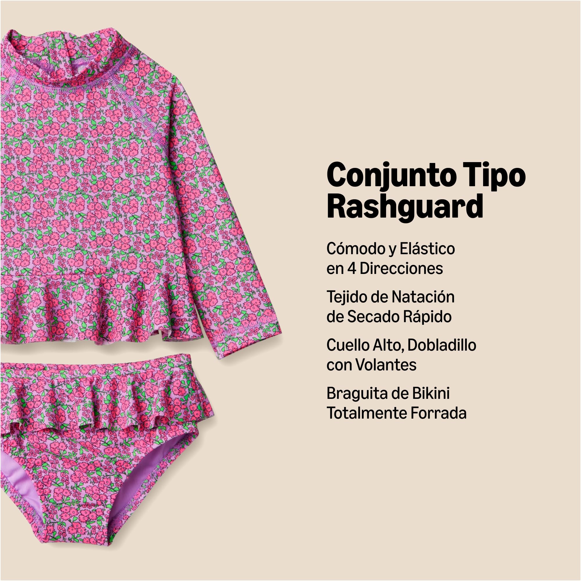 Amazon Essentials Bebé-Niñas Set Rashguard