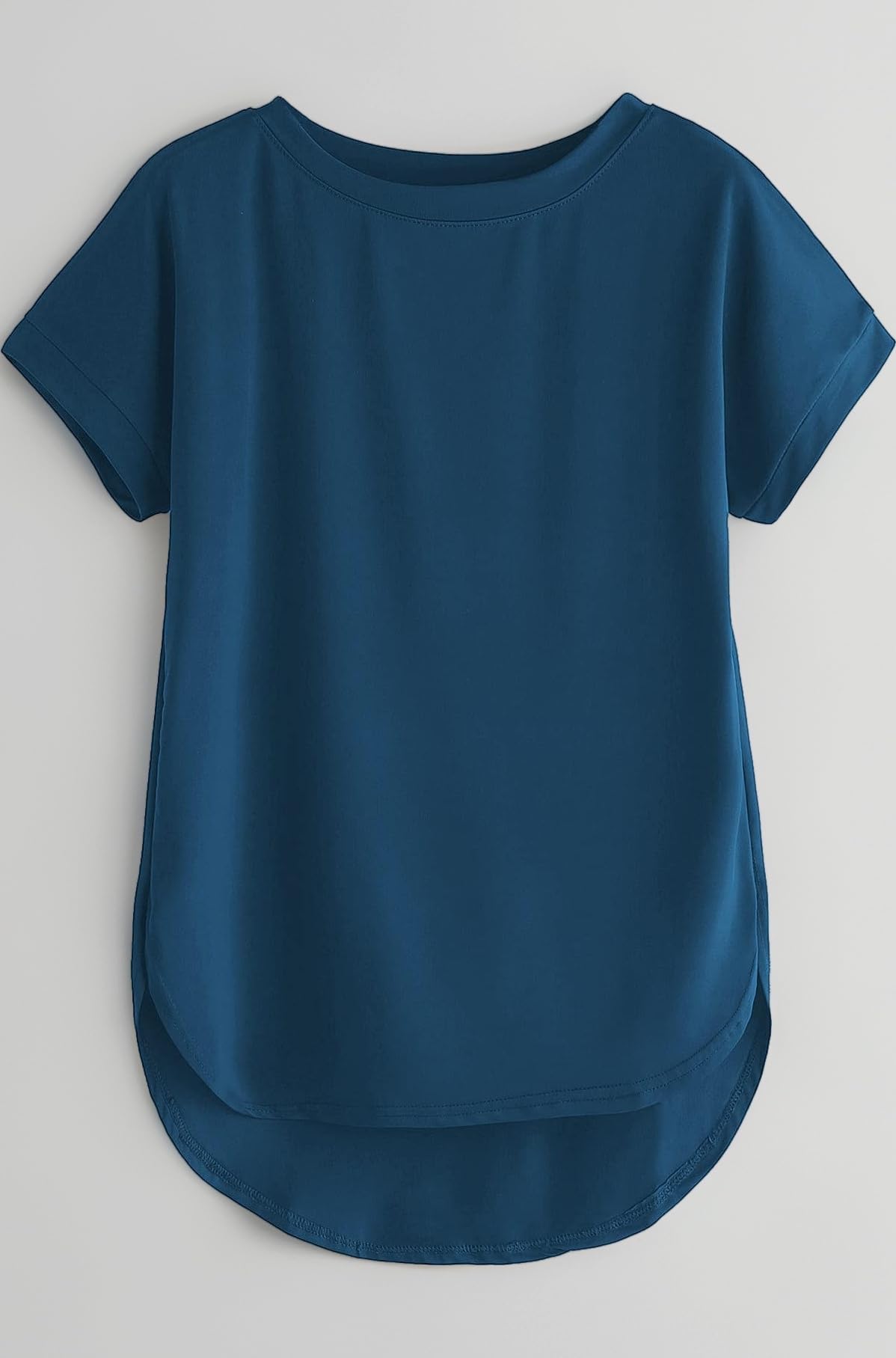 Combo of Plain Color Stylish Up and Down Cotton Tshirt for Women